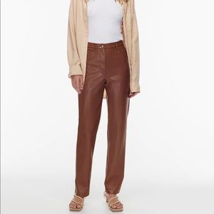 Aritzia brown Melina trouser never worn